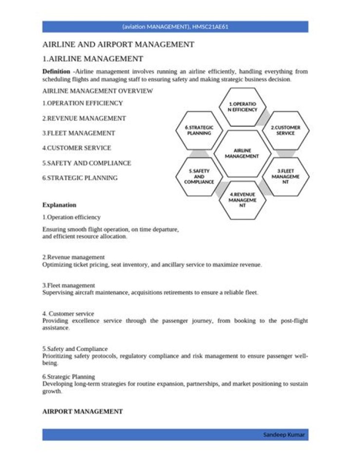 Comprehensive Airport Management PDF Guide