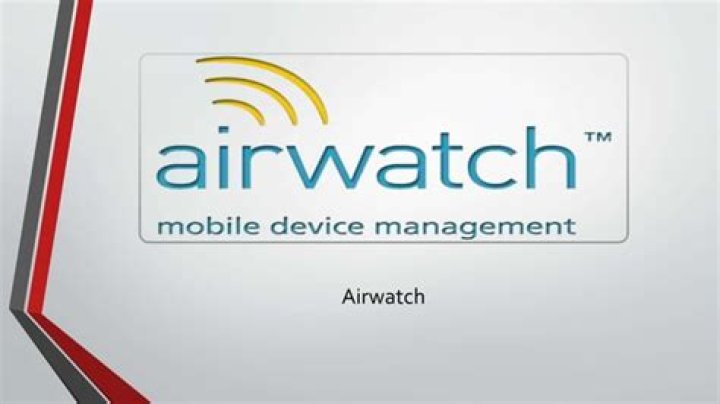 AirWatch Mobile Device Management Guide: PDF Download