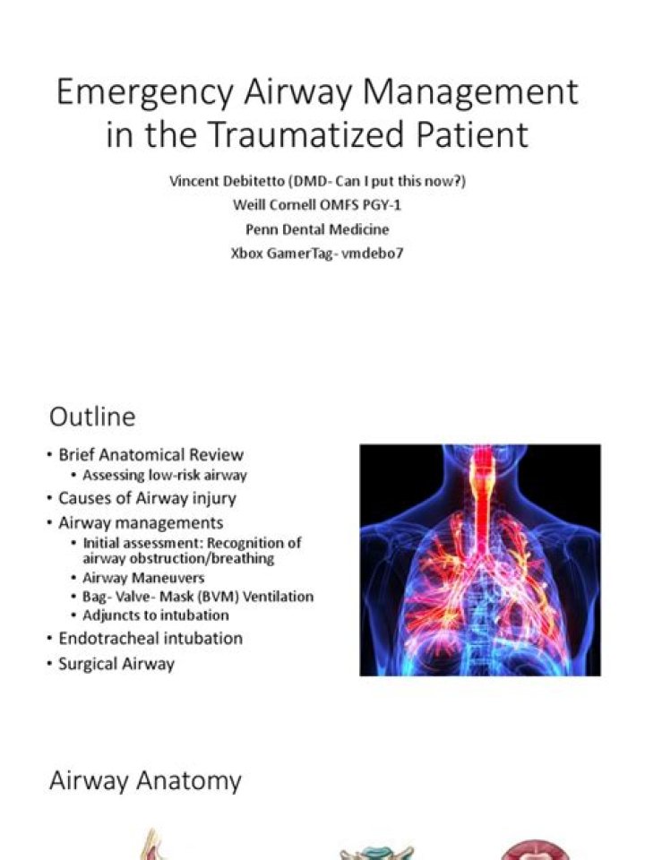 Airway Management in Trauma: Essential PDF Guide for Clinicians