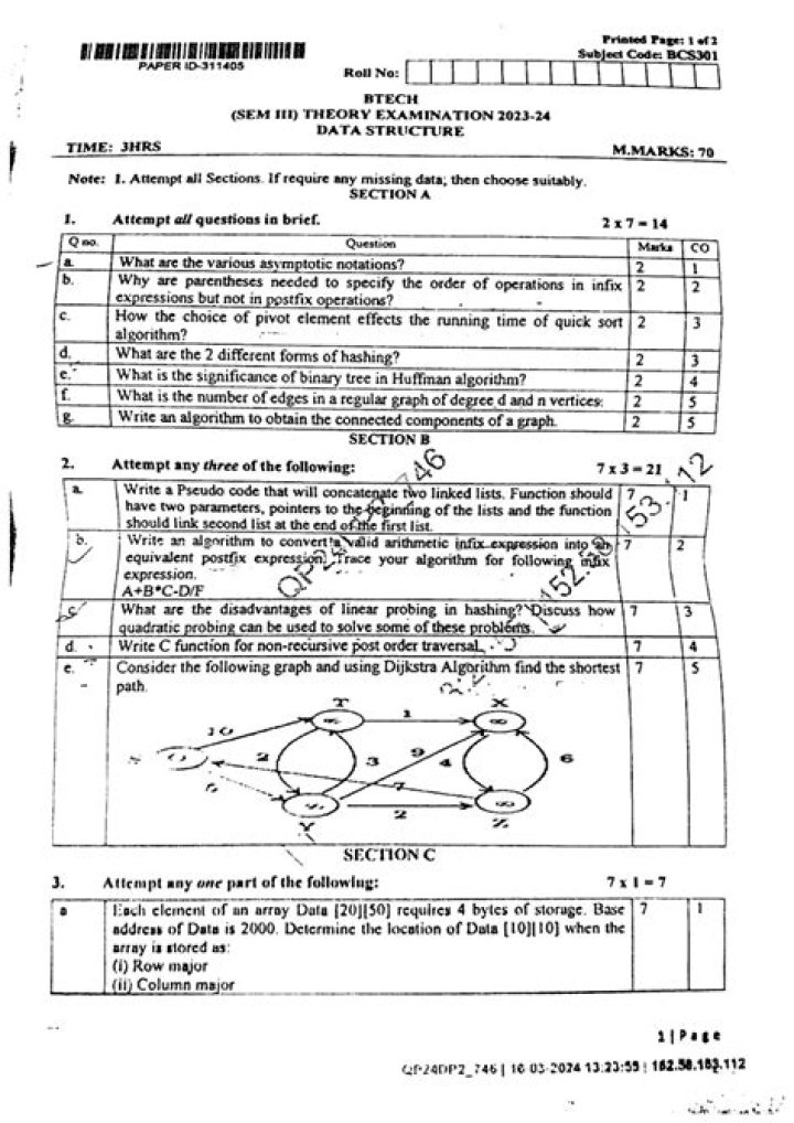 Aktu Question Paper with Solution PDF – Download Now