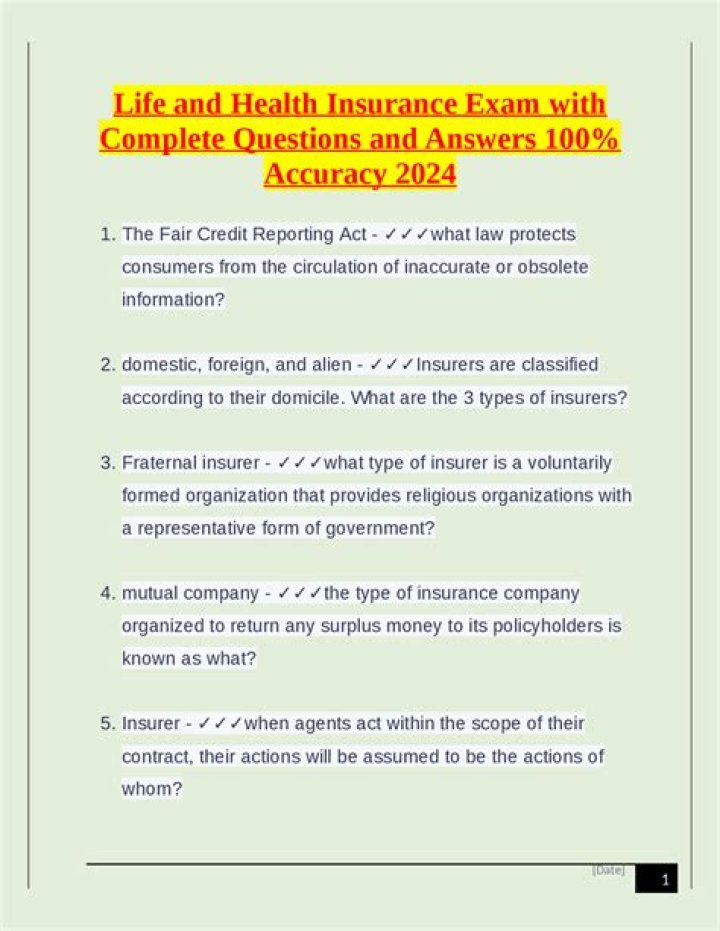 Alabama Life Insurance Exam Questions and Answers PDF – Master Exam Readiness