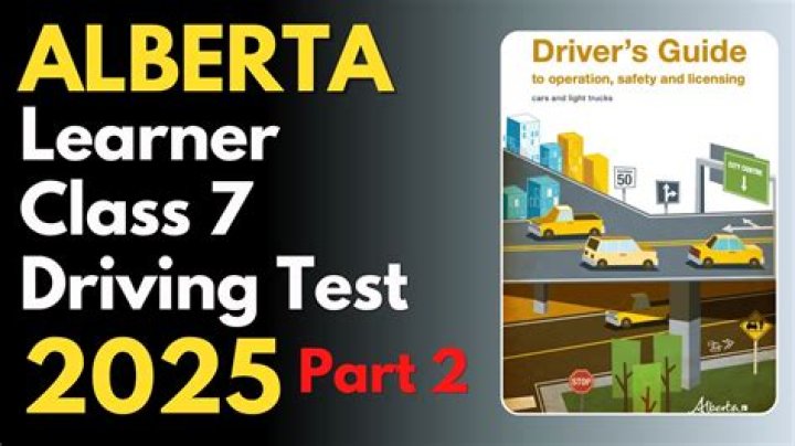Alberta Driving Test Class 7 PDF: Prep & Study Guide