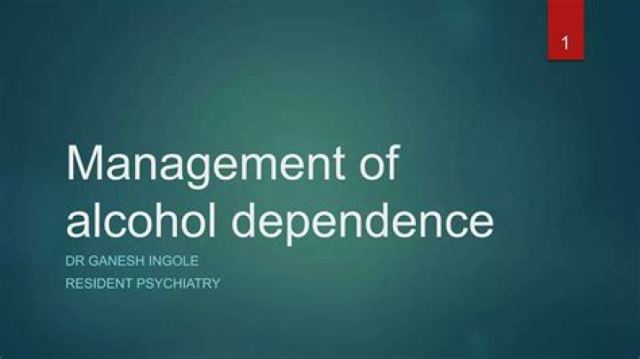 Comprehensive Alcohol Dependence Management PDF Guide