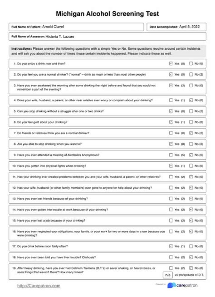 Reliable Alcohol Screening Test PDF: Accurate Results Now Available