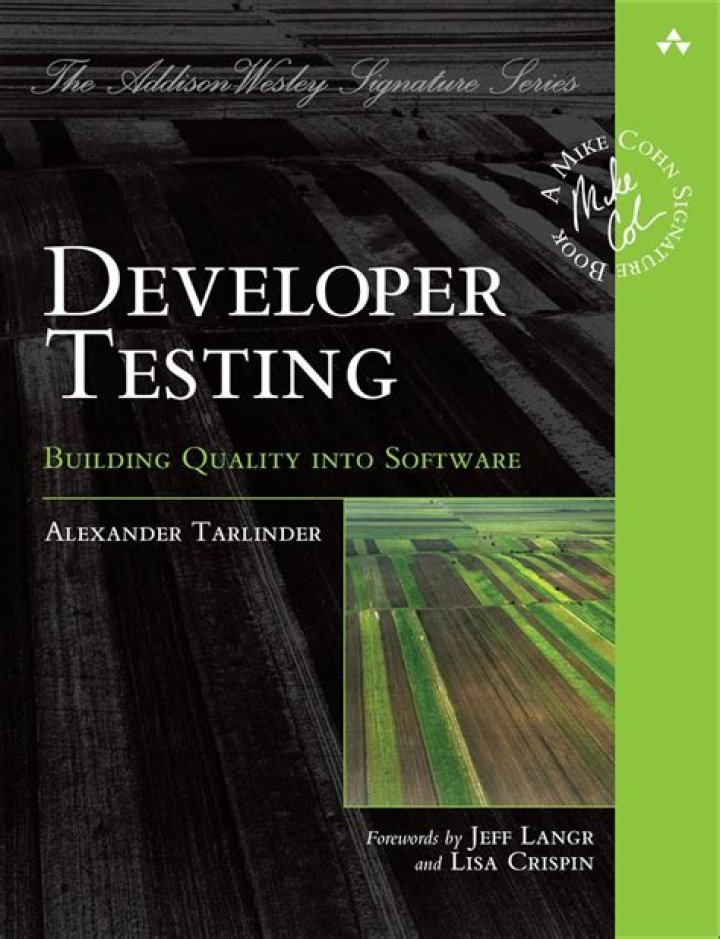 Building Software Quality: Alexander Tarlinder’s Approach to Developer Testing PDF