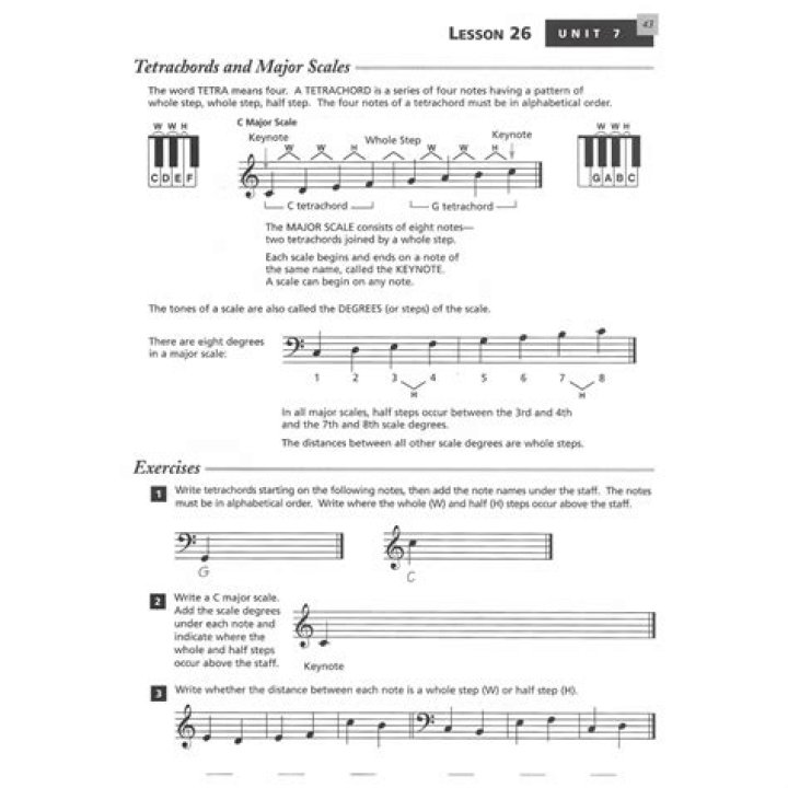 Alfred's Essentials of Music Theory Book 1 Answer Key PDF – Perfect Practice Guide
