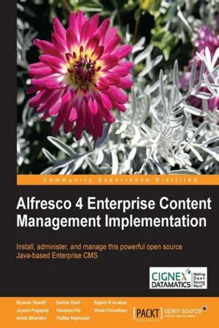 Alfresco 4 Enterprise Content Management Implementation Guide & PDF