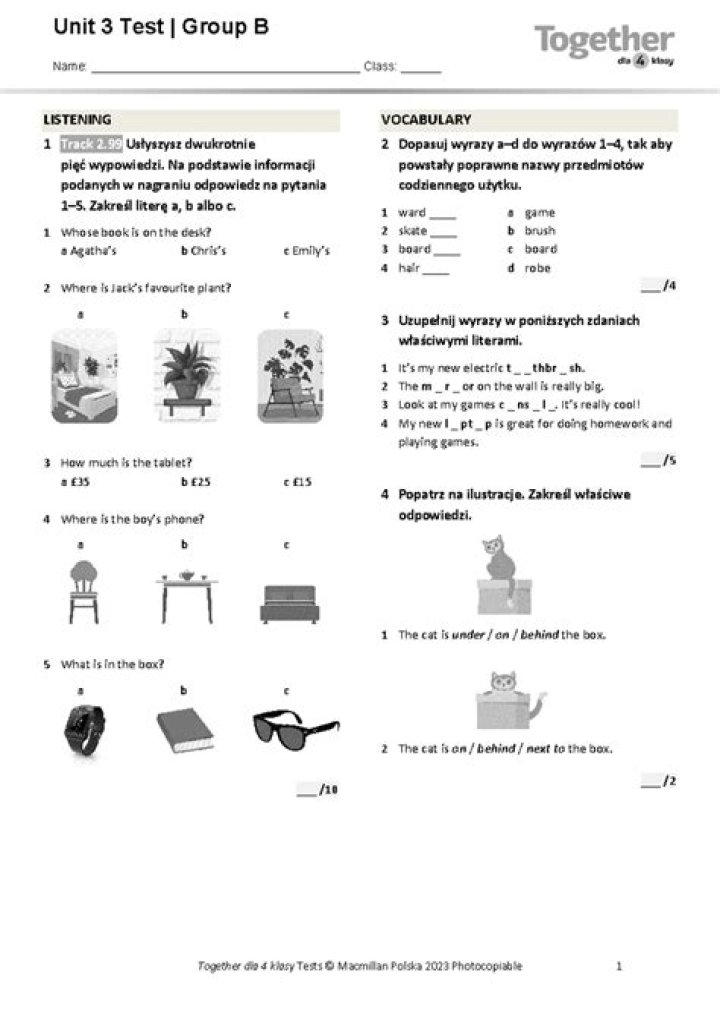 Algebra 1 Chapter 4 Test Practice PDF | Free Exam Prep