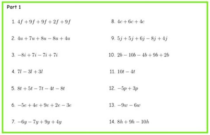 Algebra 1 Midterm Exam PDF with Answers – Crack the Test