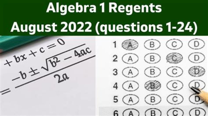 Algebra 1 Regents Practice PDF with Answers: Complete Study Guide
