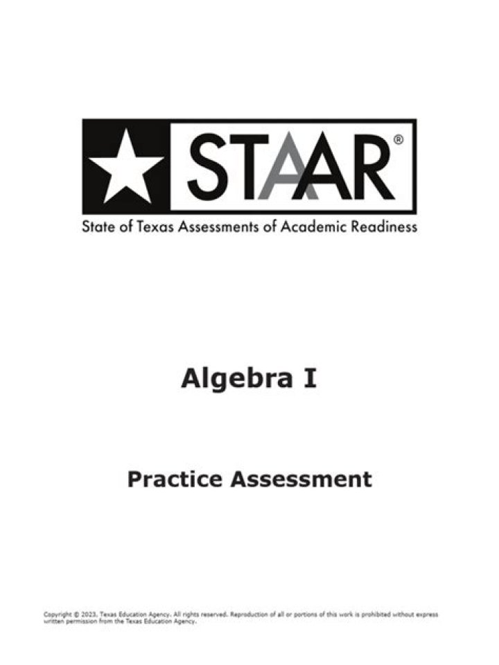 Algebra 1 STAA Practice Test PDF – Free Download & Full Review