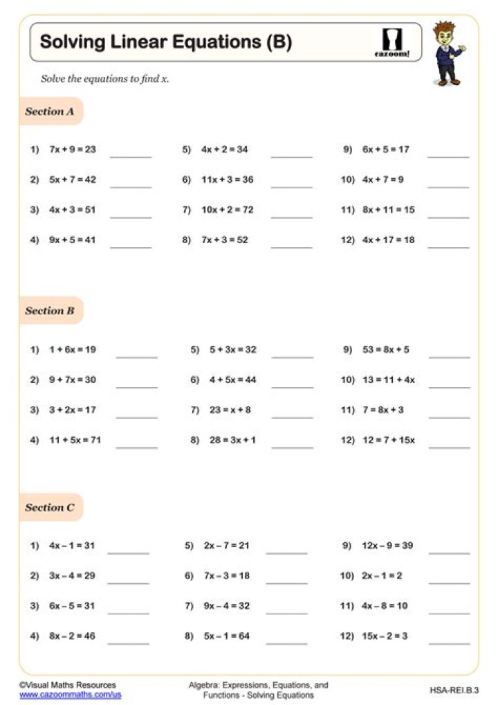Algebra 1 Test with Answers PDF – Perfect Practice for Students