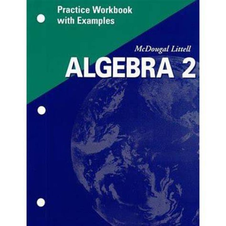 Algebra 2 Practice Test from McDougal Littell PDF – Free Download