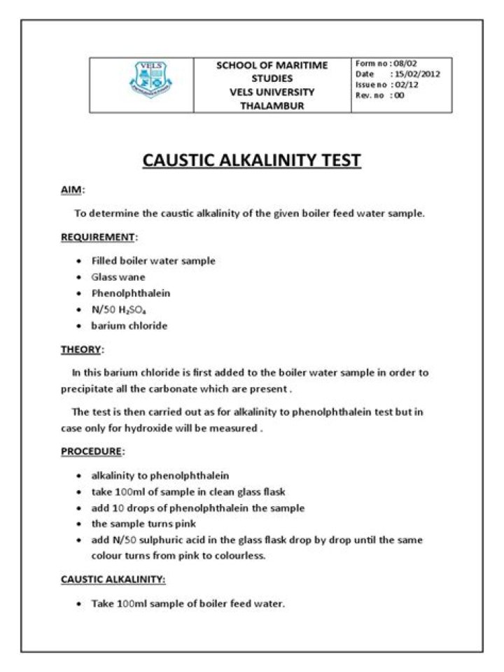 Alkalinity Test PDF: Accurate Results & Easy Interpretation