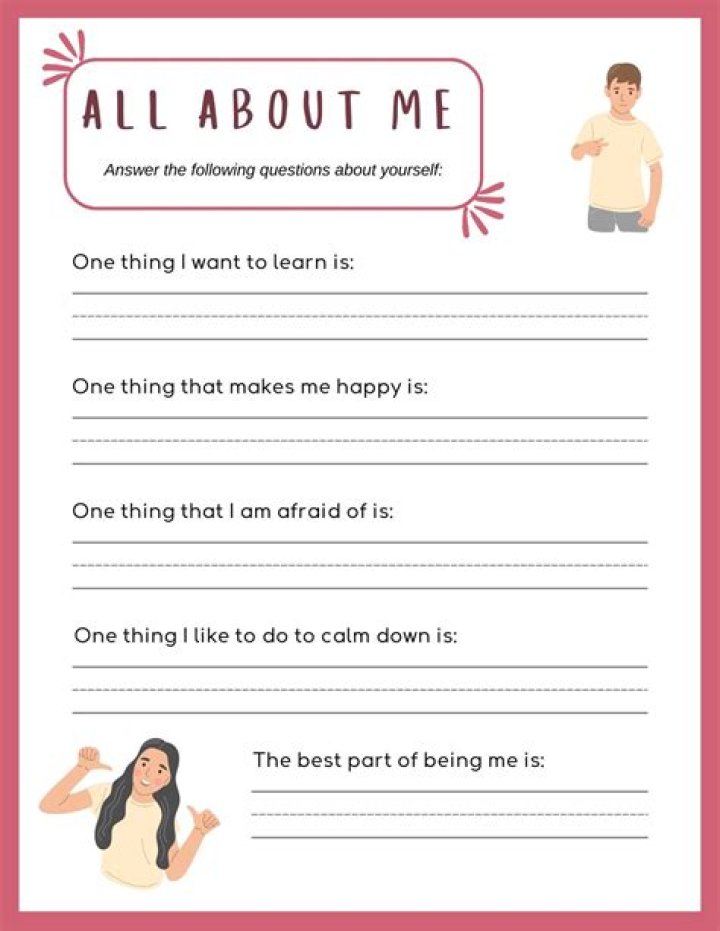 All About Me Questions for Students PDF – Free Download