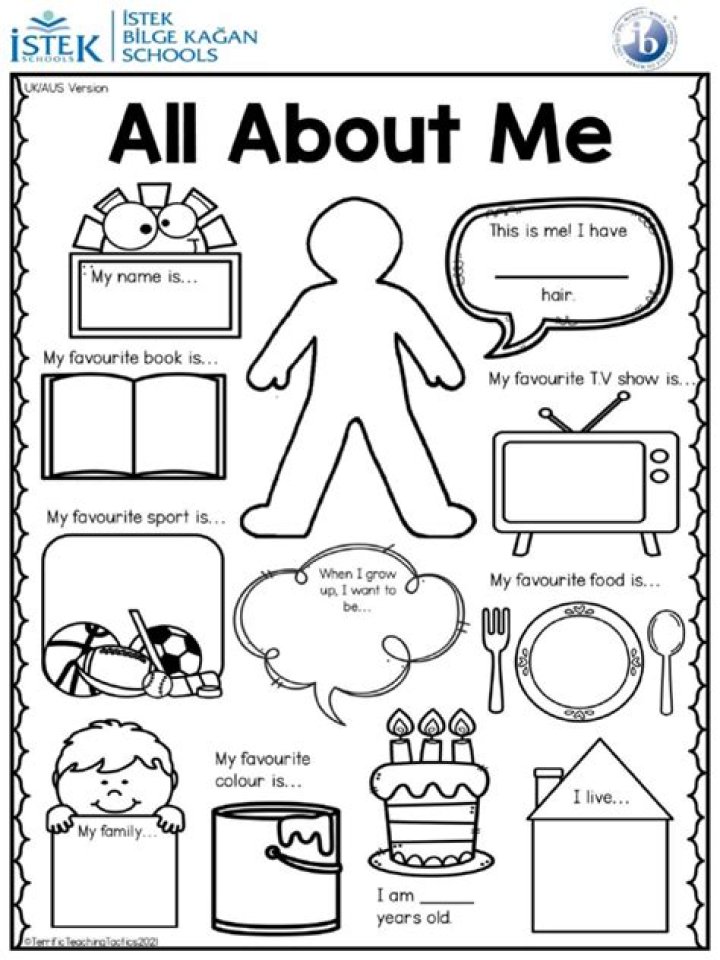 All About Me Worksheet PDF – Personal Reflection & Self-Discovery Guide