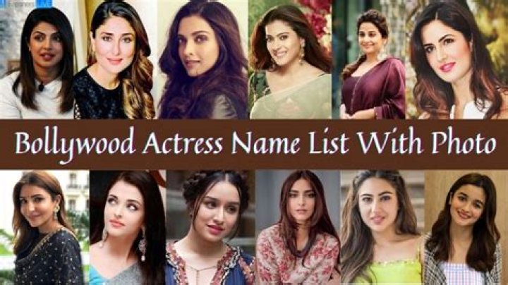 All Bollywood Actress Name List PDF: Complete Free Download
