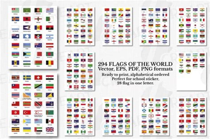 All Country Flags Listed with Names – PDF Download for Free