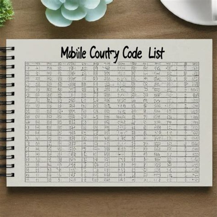 All Countries Mobile Code List PDF – Download Complete Guide