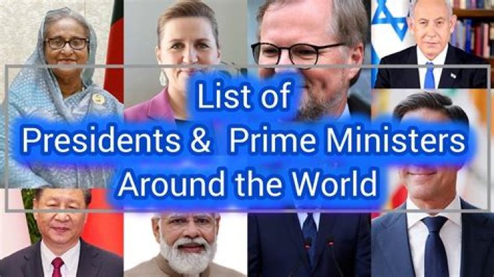 All Countries' Prime Ministers and Presidents 2018 PDF List