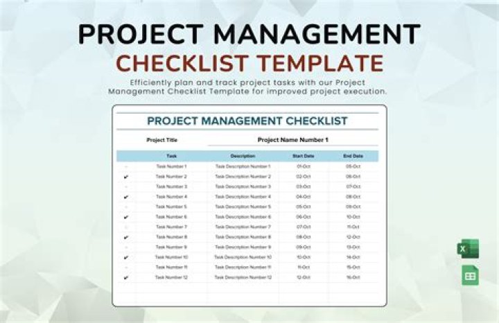 All-Inclusive Project Management Checklist PDF for Smarter Projects