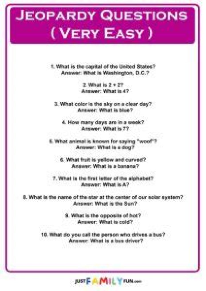 All Jeopardy Answers Today – PDF Guide with Complete Solutions