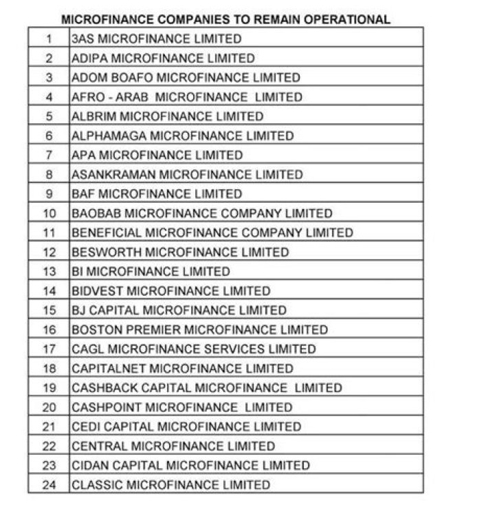 Complete All Microfinance Company List in India – PDF Guide