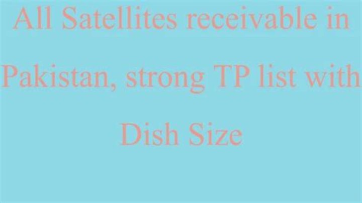 Complete 2019 Satellite Frequency List PDF Download