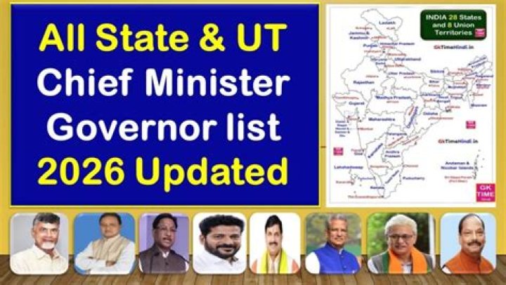 सरकार के सबूत: सर्व राज्य प्रधानमंत्री एवं पुरिया CM सीज | All State CM and Governor List in Hindi PDF