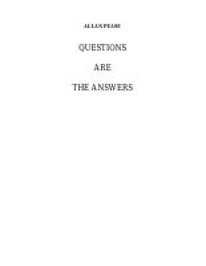 Allan Pease’s Questions Are the Answers: Free PDF Guide
