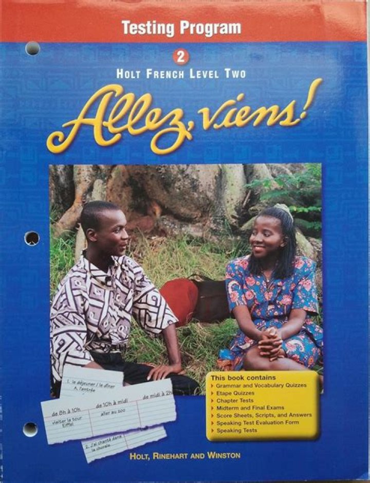 Allez Viens Level 2 Testing Program PDF – Download Now
