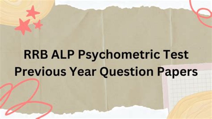 Alp Psychometric Test PDF – Download & Complete Guide