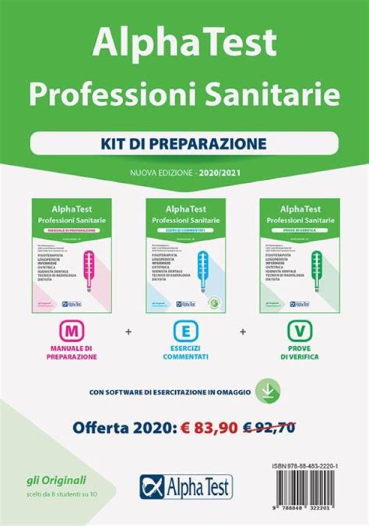 Alpha Test Professioni Sanitarie: PDF Guida Completa