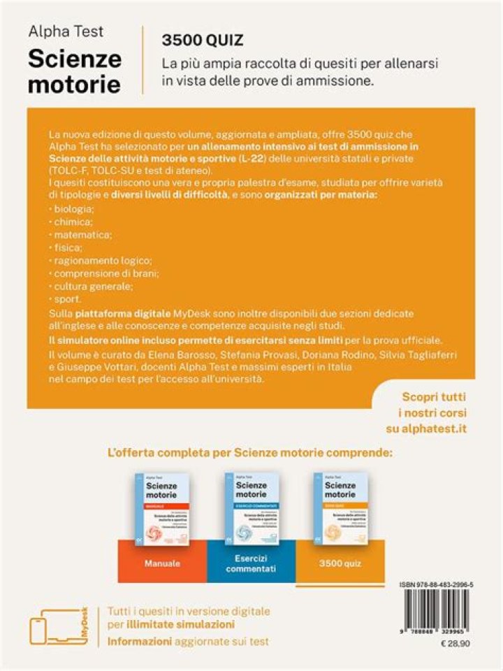 Alpha Test Scienze Motorie PDF: Analisi e Guida Completa