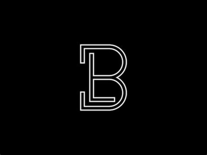 Alphabet Letter B Black Logo Design Creative Illustrator Templates