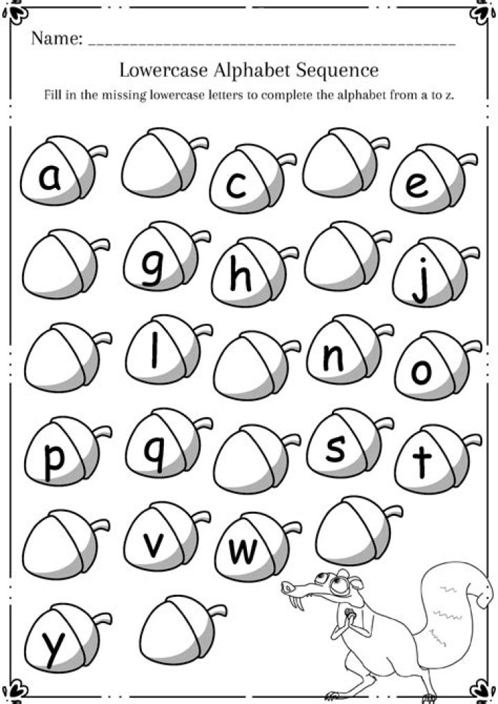Alphabet Sequencing Worksheets PDF – Free Printable Learning Tools