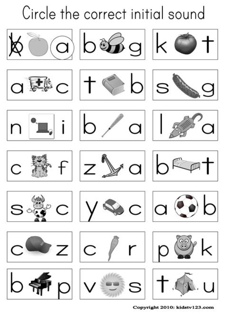 Alphabet Sounds Worksheets PDF – Fun Phonics Practice for Kids