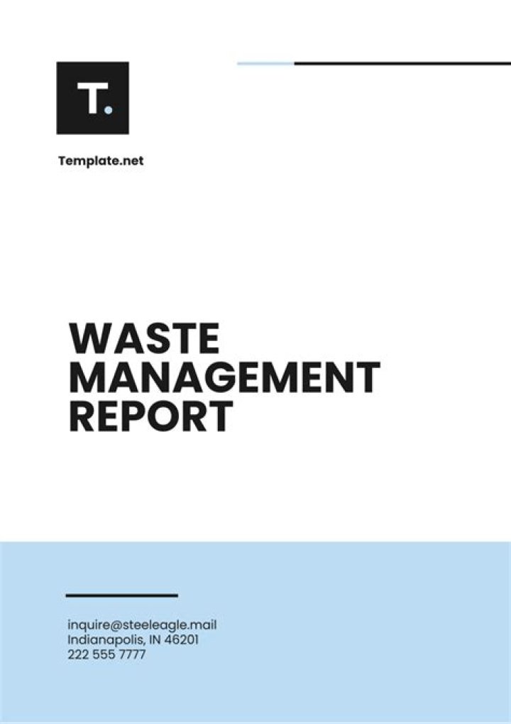 Alphabet Waste Management Report PDF: Official Data & Analysis