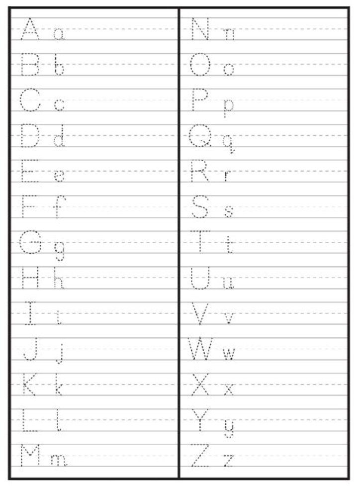 Free Alphabet Writing Practice Sheets PDF – Instant Download