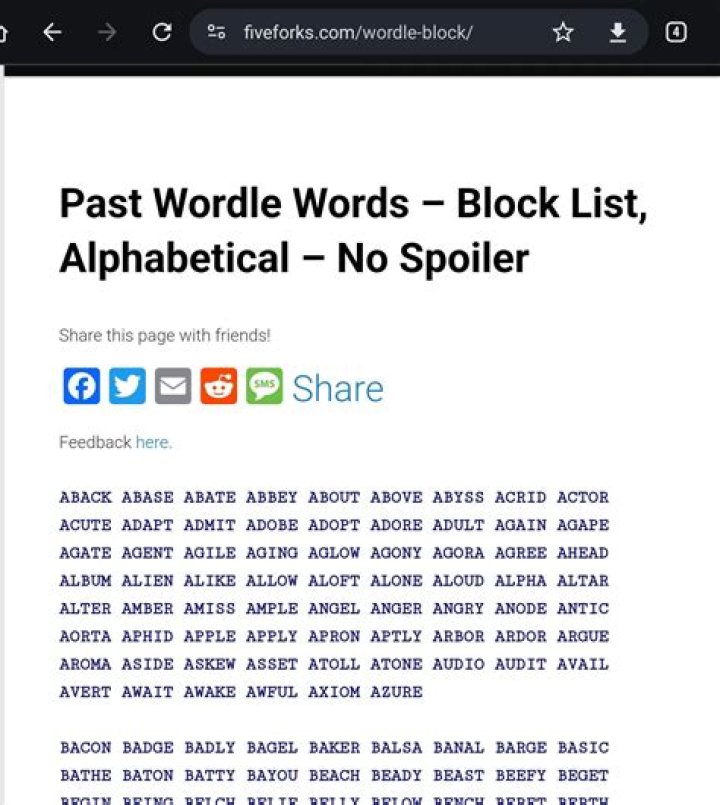 Alphabetical List of Past Wordle Words PDF – Download Now