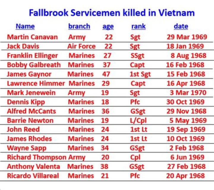Alphabetical List of Vietnam Veterans by State – Free PDF Download