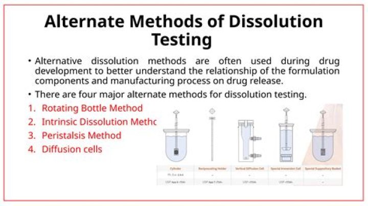 Alternative Methods for Dissolution Testing in Transport Models: PDF Guide