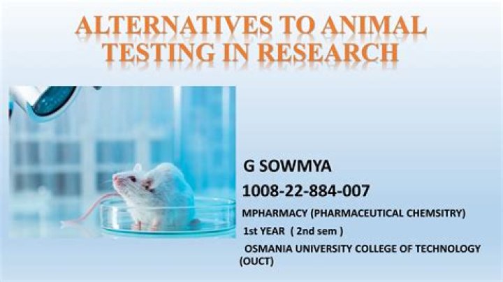 Alternative to Animal Testing: Free PDF Resources & Methods