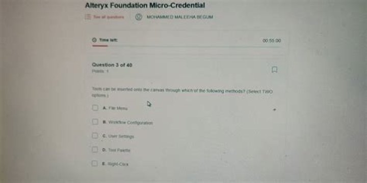 Alteryx Foundation Micro Credential Answers PDF: Step-by-Step Guide