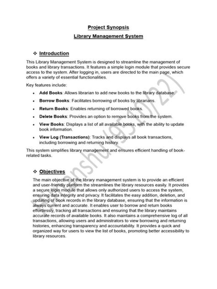 Alumni Management System Project Synopsis PDF: Comprehensive Overview