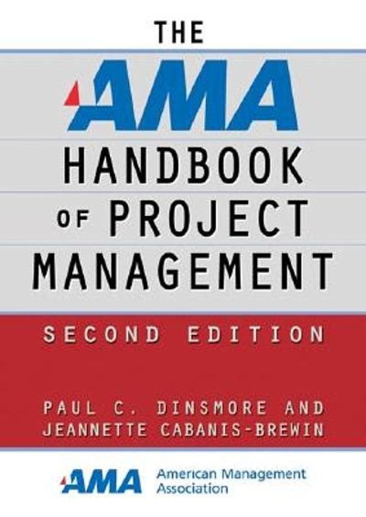 AMA Handbook of Project Management PDF: Essential Guide for Success