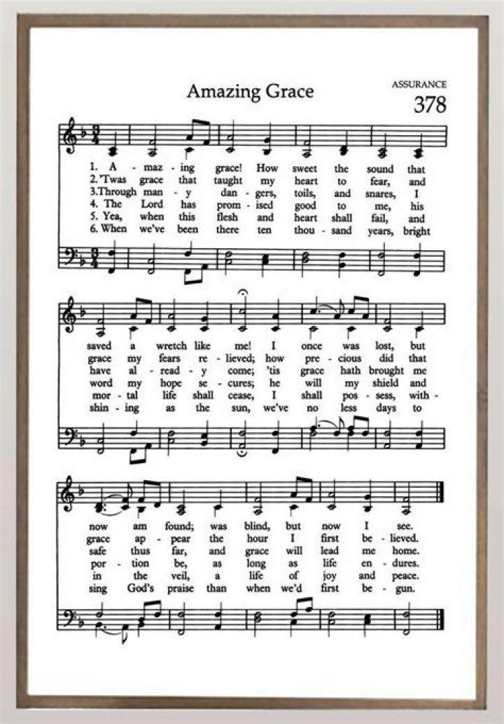 Amazing Grace Free Sheet Music PDF – Download Now