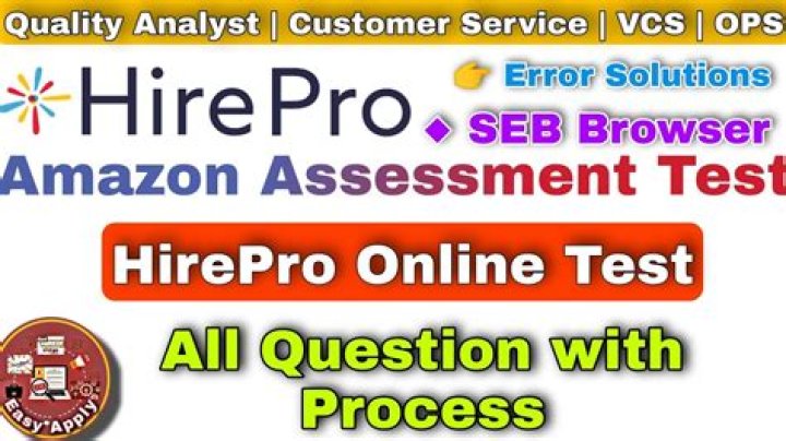 Amazon HirePro Online Test Questions & Answers 2022 PDF Download