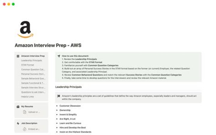 Amazon Job Interview Questions PDF: Download Free Sample Interview Guide