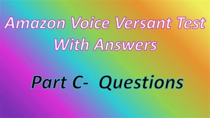 Amazon Versant Test Questions and Answers PDF – Complete Study Guide